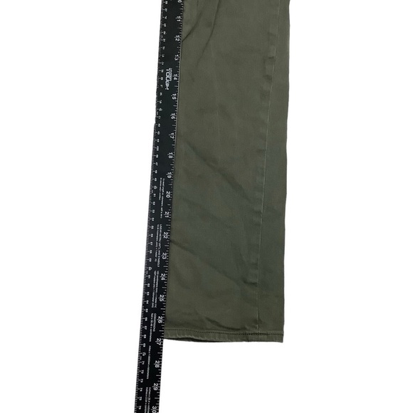 Lands’ End Jeans Sz 2 Green Slim Cut - Picture 7 of 8